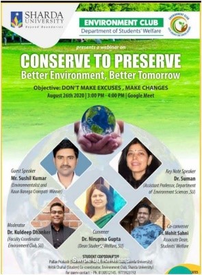 Conserve to Preserve