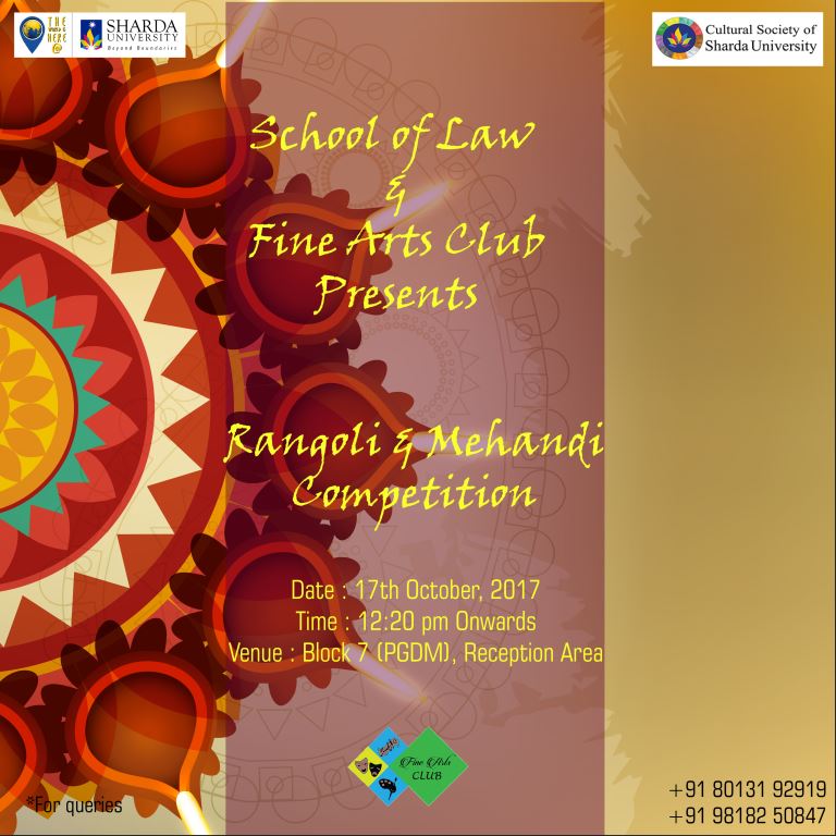 Rangoli and Mehandi Competition 2017