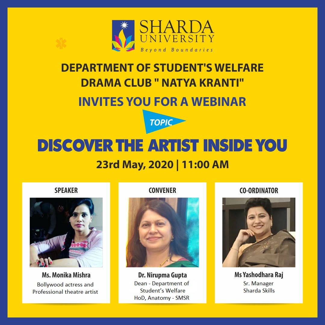 Webinar on Discover the Artist Inside You