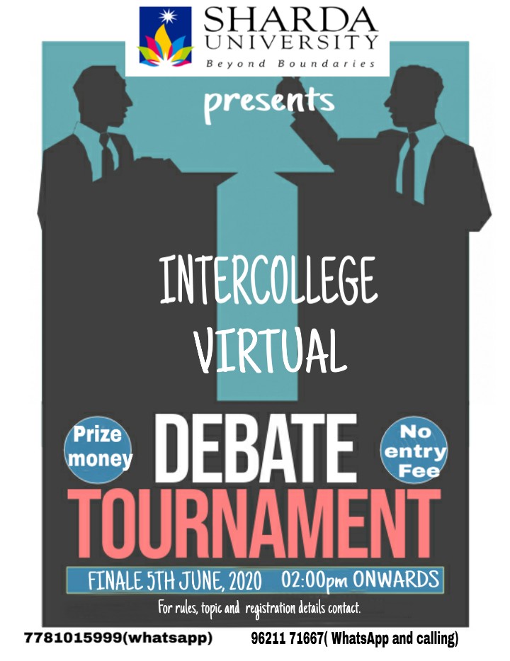 Intercollege Virtual Debate Tournament