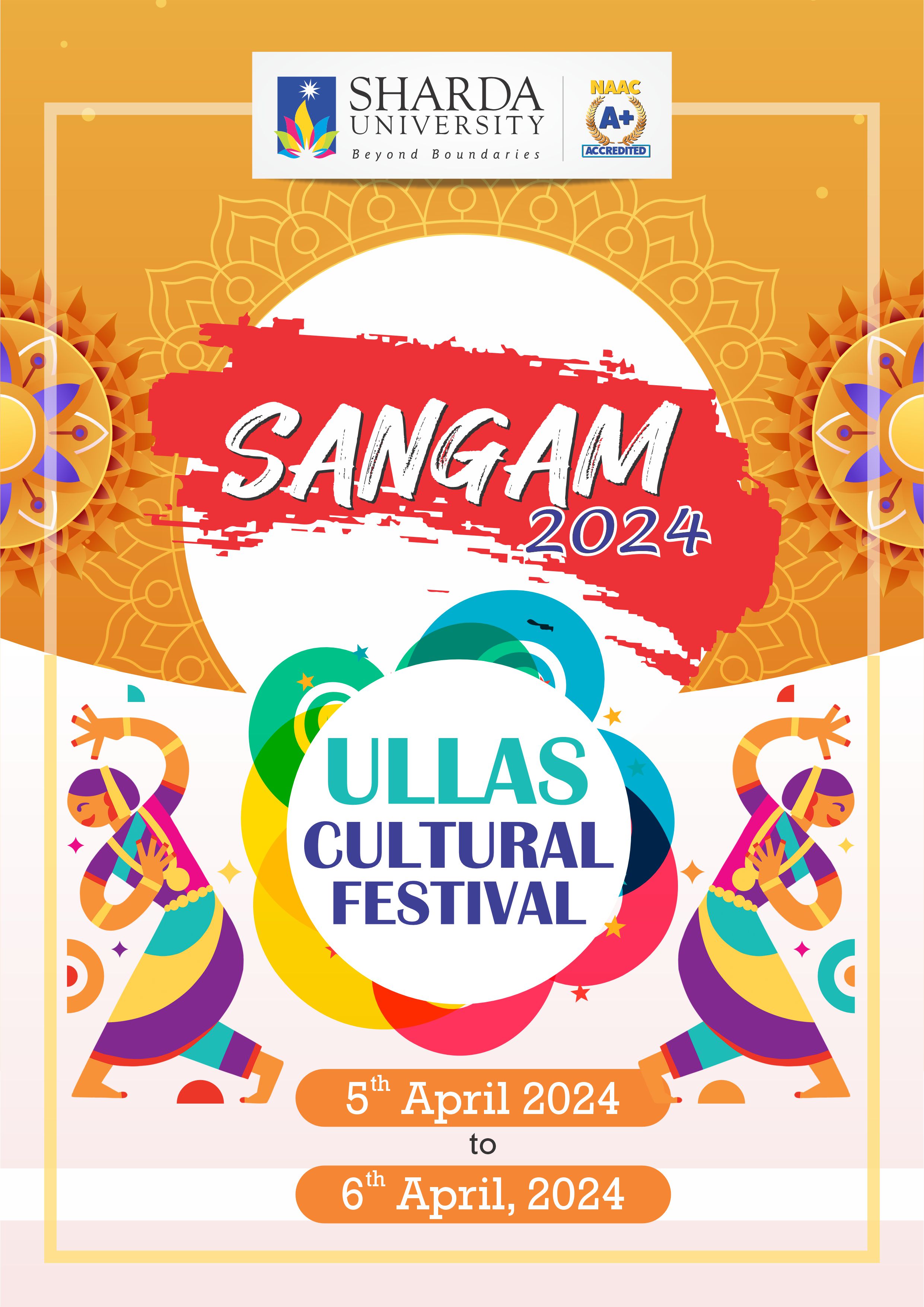 Curtain Raiser of Celebrities invited in SANGAM ULLAS  2024  Inter University Cultural Festival