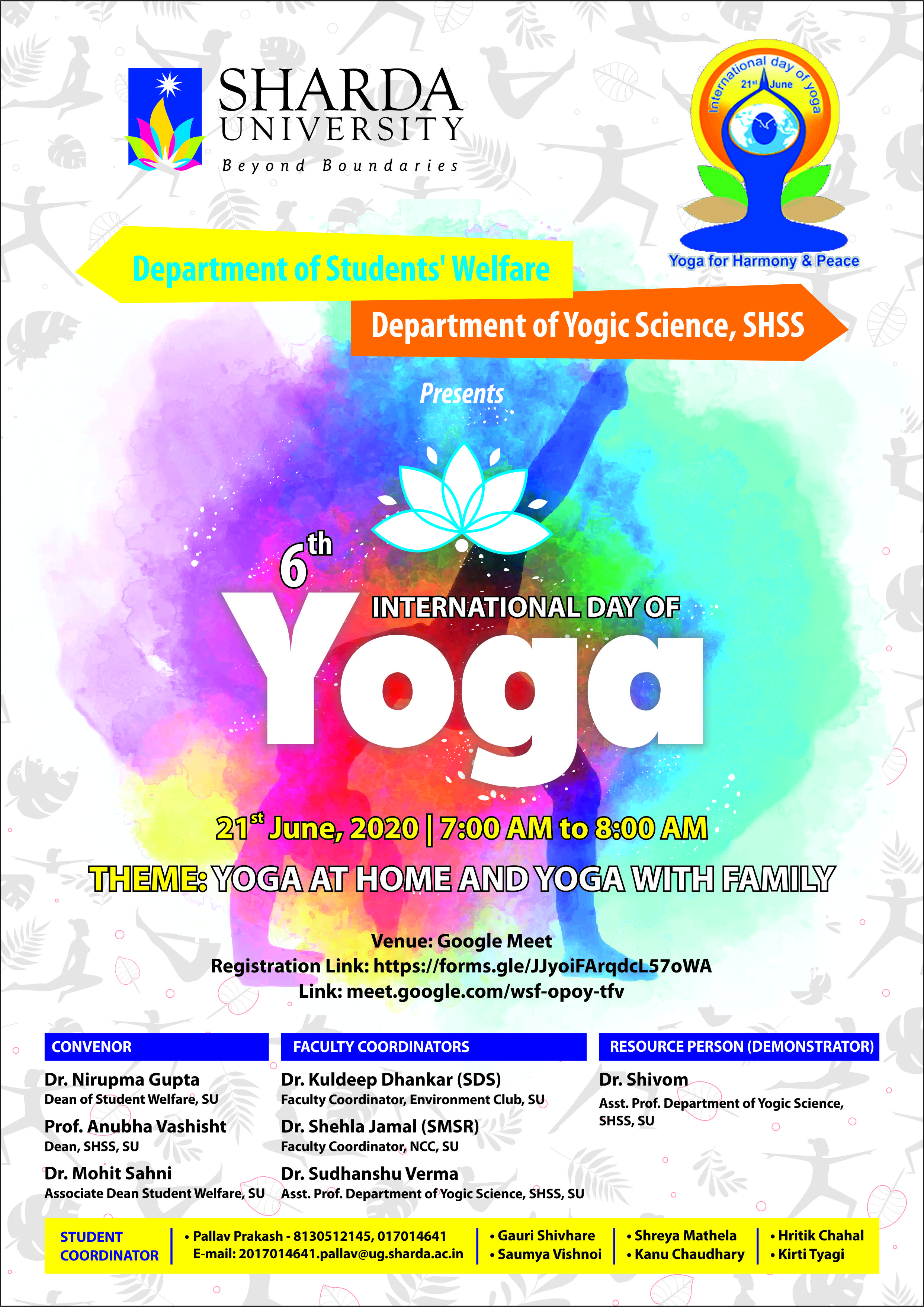 International Day of Yoga 2020