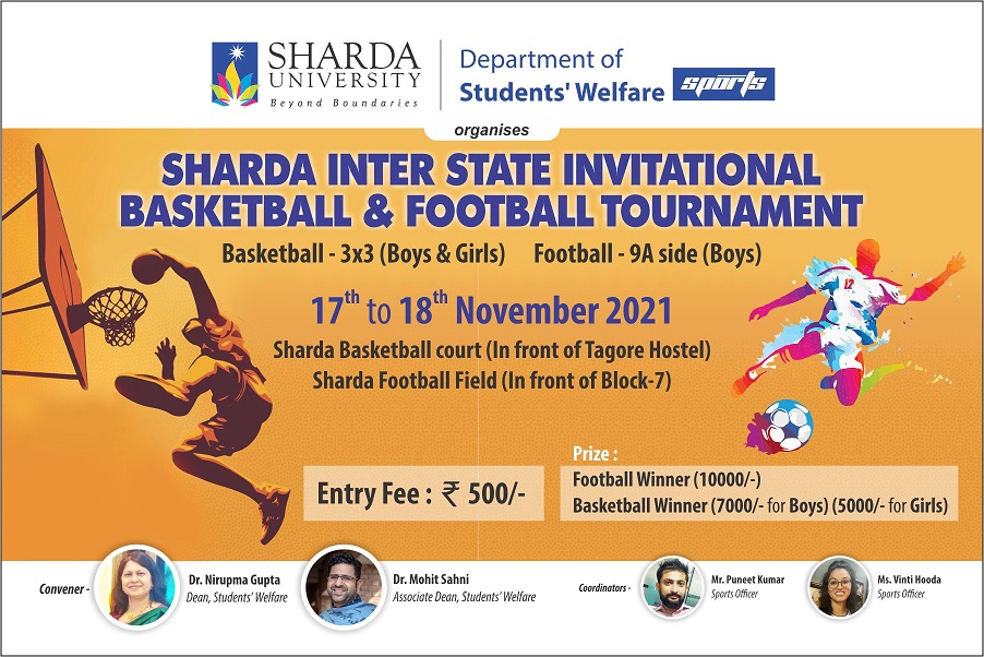 Sharda Inter State Invitational Basketball & Football Tournament