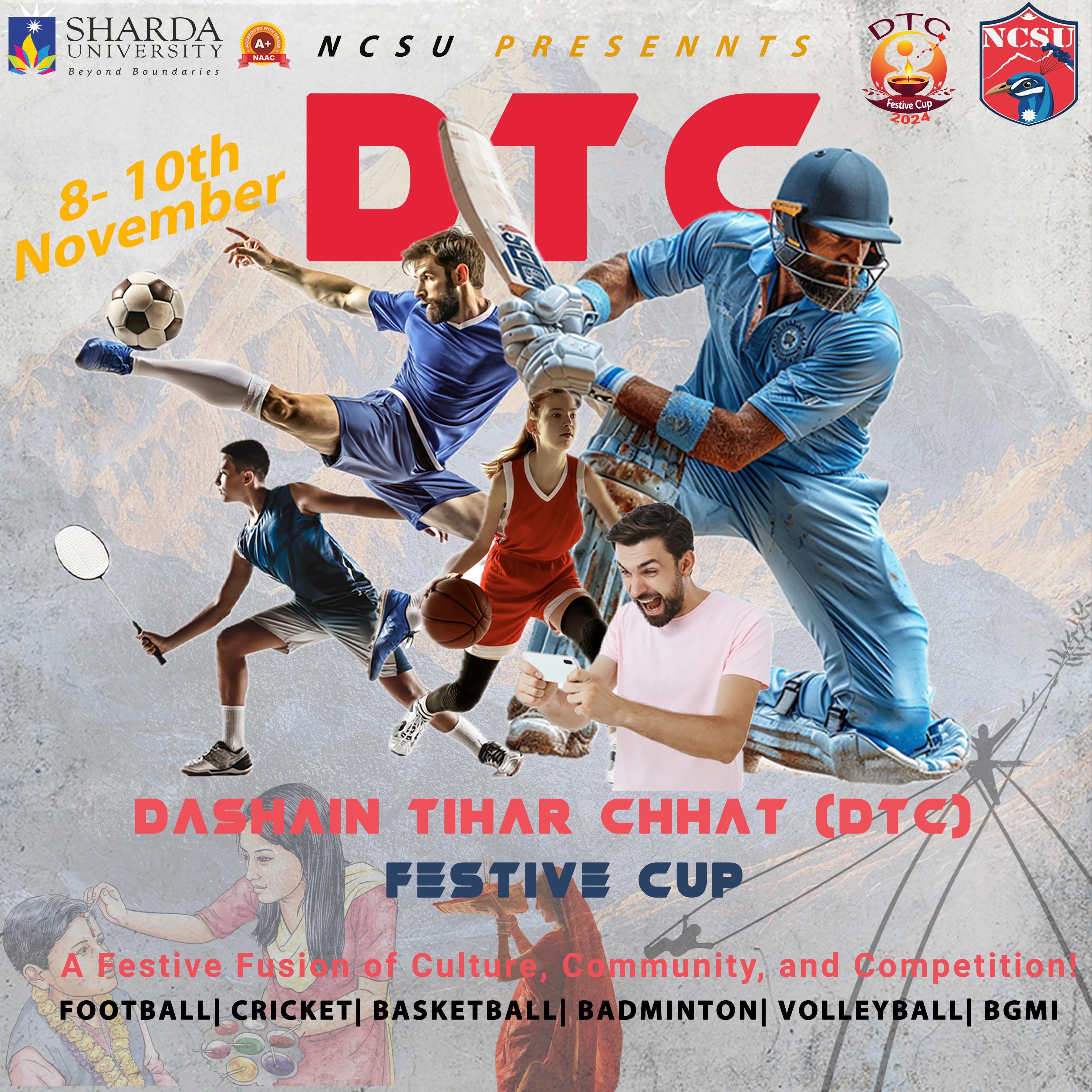 DTC Festive Cup at Sharda University