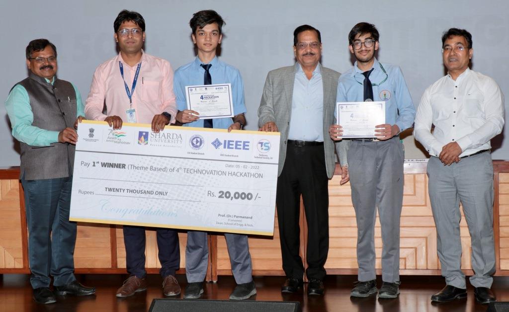 Hackathon Prize Distribution on14th March 20222