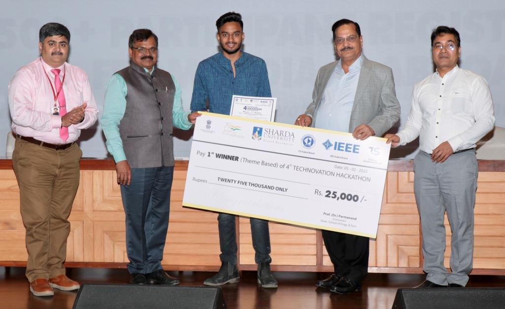 Hackathon Prize Distribution on14th March 20222