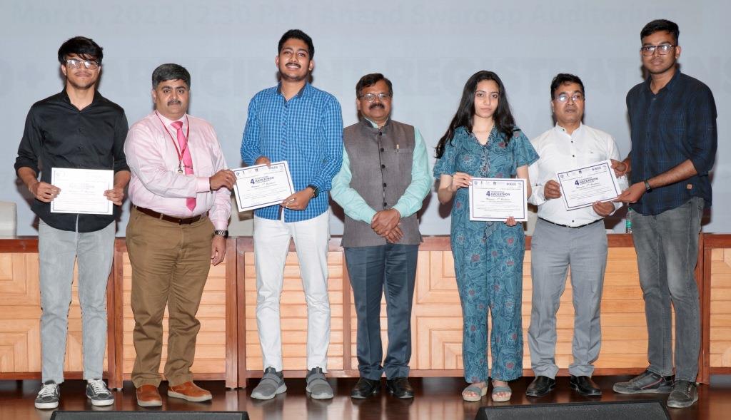 Hackathon Prize Distribution on14th March 20222