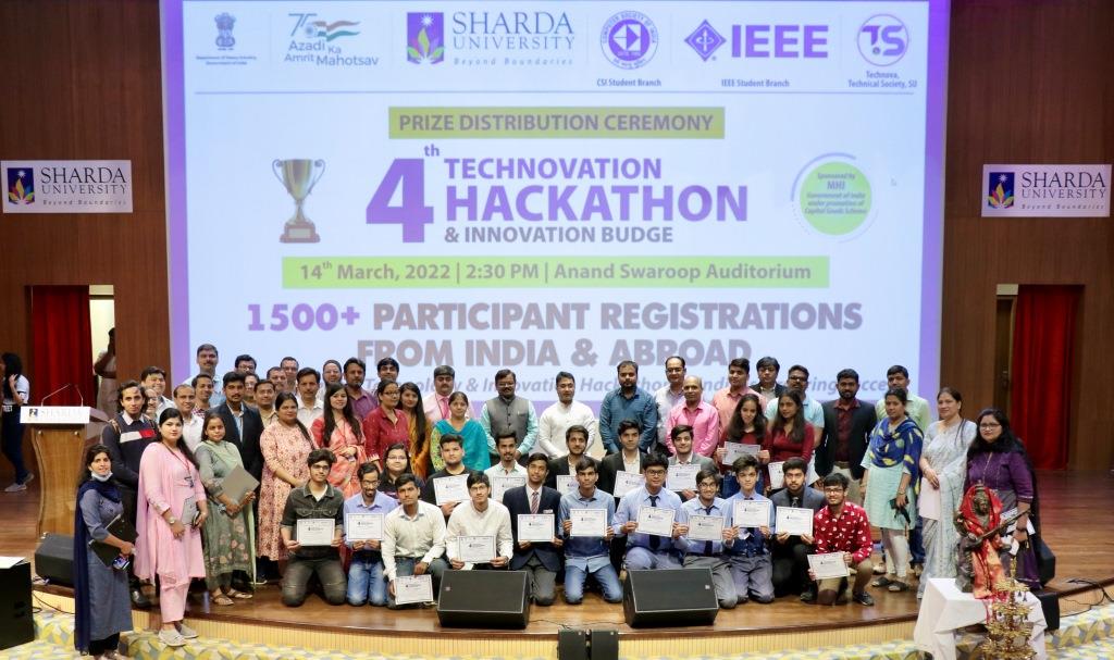 Hackathon Prize Distribution on14th March 20222