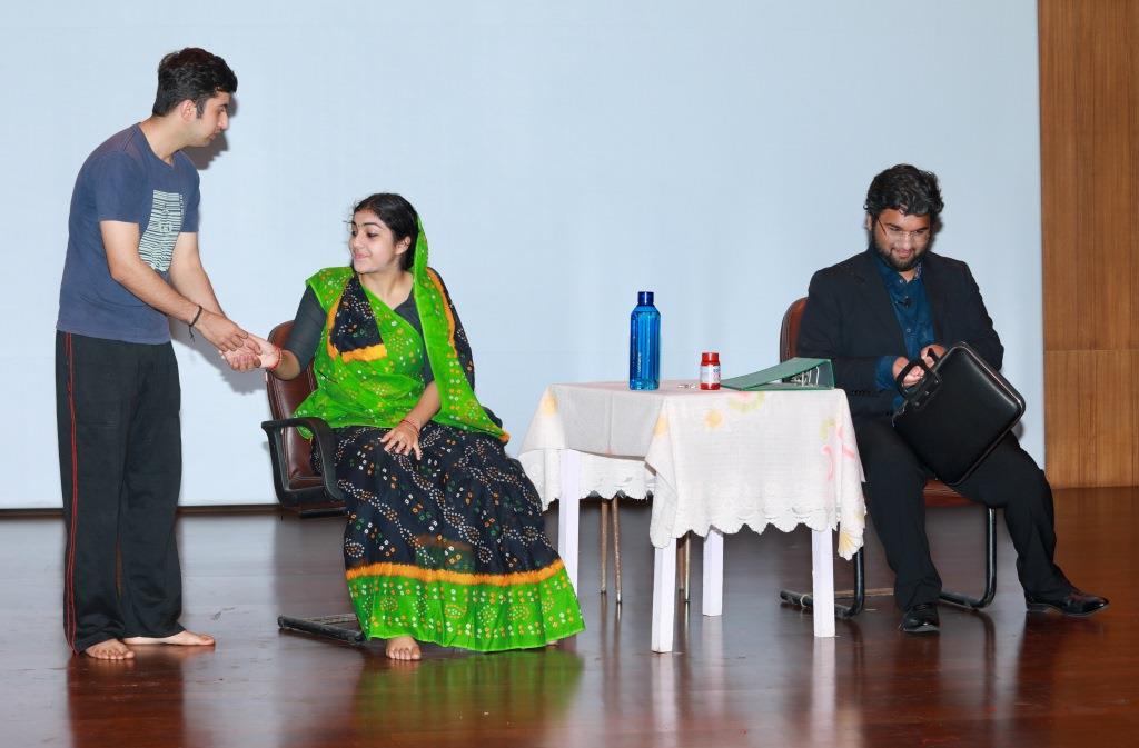 Department of Mass Communication organized Kahani ka Rangmanch with Madi Film Productions