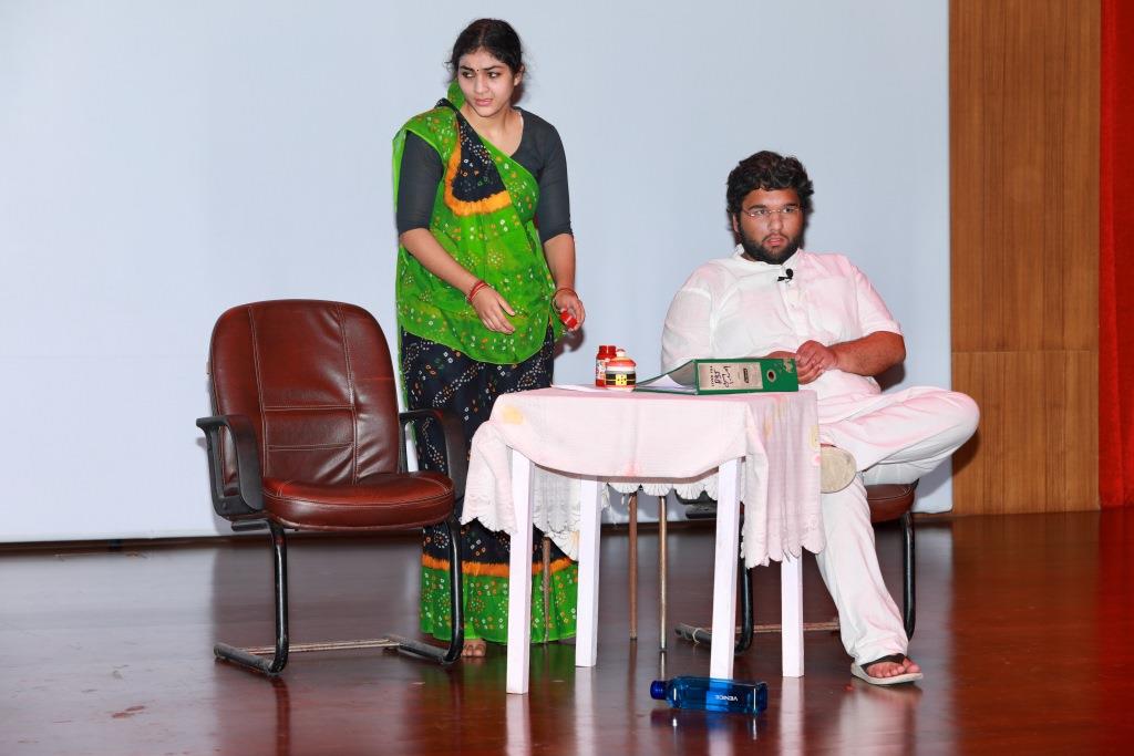 Department of Mass Communication organized Kahani ka Rangmanch with Madi Film Productions