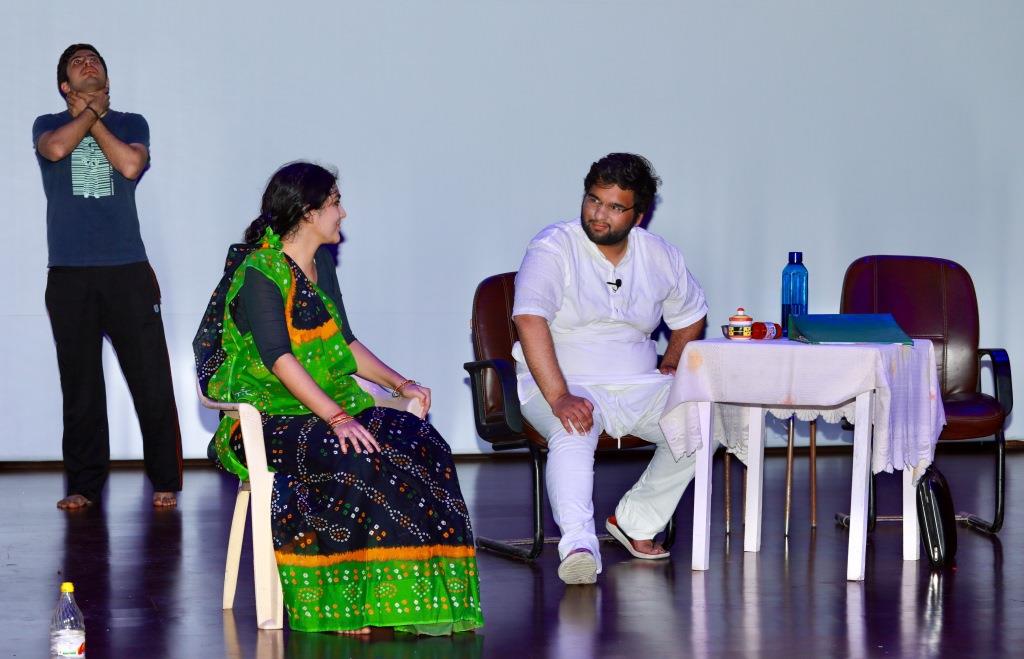 Department of Mass Communication organized Kahani ka Rangmanch with Madi Film Productions