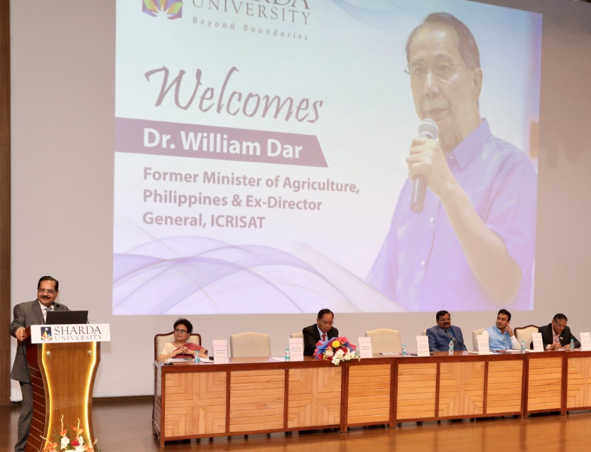 Felicitation of Dr. William Dar on 11-Nov 2022