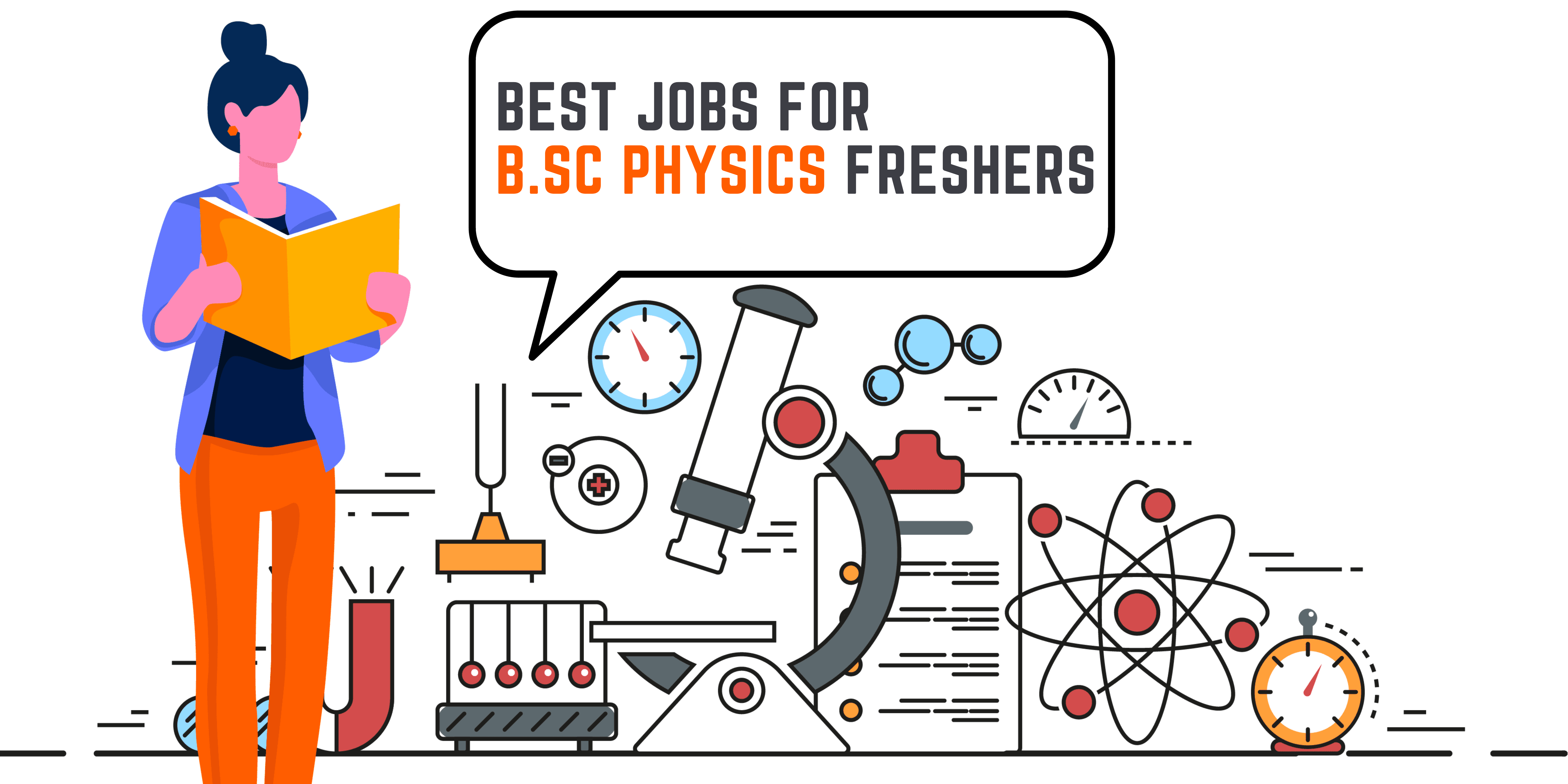 best jobs for BSc physics freshers